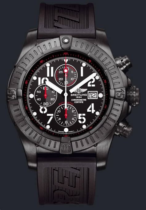 breitling super avenger blacksteel